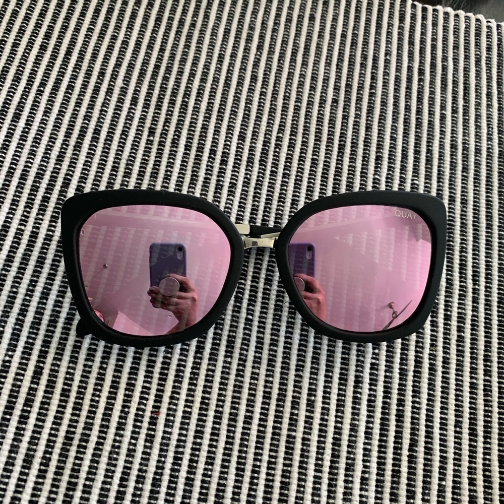 Quay Australia Capricorn Matte Black Sunglasses